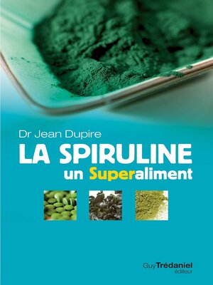 cover image of La spiruline--Un superaliment